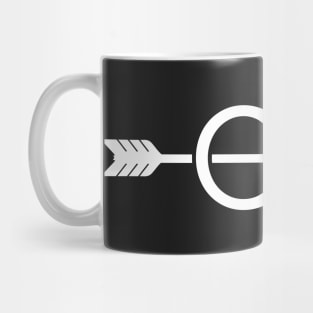 Simple Cross Country Runner Icon Mug